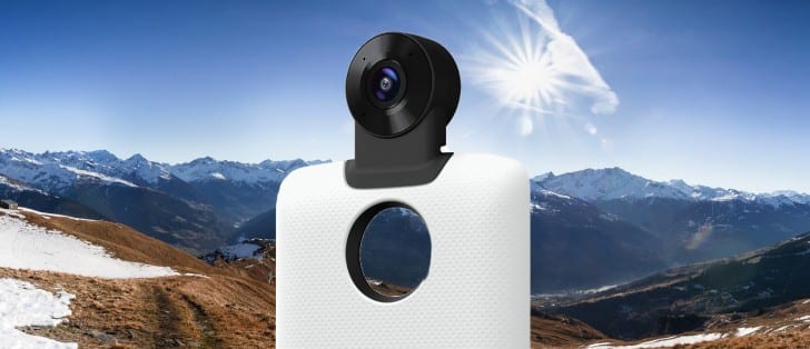 Así es el Moto Mod que transforma al Moto Z en una cámara para grabar vídeo  en 360 grados